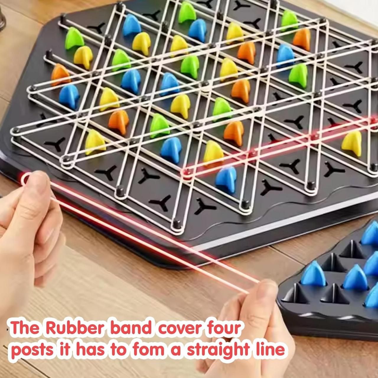 Triangle Chess Chain Set – Creative Mind Game for Kids & Adults